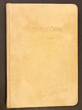 Vintage 1955 Portraits Of Christ For Newlyweds Book Padded Hardback Cover  picture