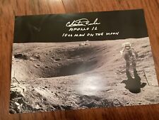 CHARLES DUKE SIGNED AUTOGRAPHED NASA APOLLO 16 MOONWALKER picture