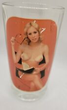 Vintage 1970s Nudie Glass Risque Pinup Girl picture