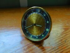Vintage IMHOF Swiss-made brass world-time desk clock picture