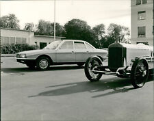 Sideview of 1967 NSU ro80 (L), 1926 NSU 6/60 HP... - Vintage Photograph 2987218 picture