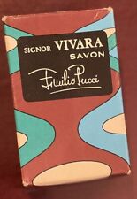 SIGNOR VIVARA Savon Emilio Pucci 3 oz. New In Box Vintage picture