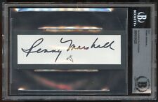 Penny Marshall signed autograph 1x5 cut Actress Laverne & Shirley BAS Slabbed picture