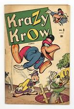 Krazy Krow #3 GD 2.0 1946 picture