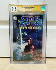 Star Wars: Heir to the Empire #1 CGC 9.6 signed by Timothy Zahn (1 of only 22) picture