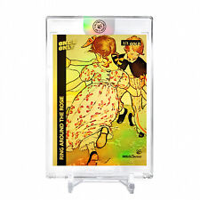 RING AROUND THE ROSIE Card 2023 GleeBeeCo Holo Classics #RNJS - Wow *GOLD* 1/1 picture