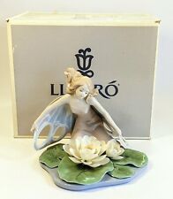 LLADRO #6651 WINGS OF FANTASY Fairy Statue Complete in Box - CRACKED FINGER picture