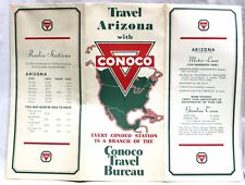 CONOCO OIL SERVICE STATION HIGHWAY ROAD MAP OF PENNSYLVANIA ABOUT 1934 picture