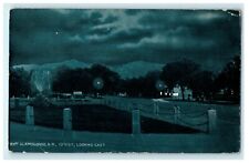 1908 Night at Alamogordo N.M 10th Street Looking East Antique Postcard picture