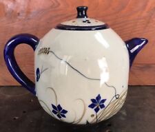 Vintage Teapot Xochiquetzal Mexican Pottery Teresa Duran picture