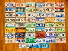 50 State License Plate Set Plus a USVI Plate- Good Condition picture