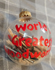 Woodworking Christmas Ornament, Personalized Woodworking Ornament, Woodworkin... picture