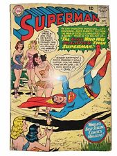 1965 #180 SUPERMAN SILVERAGE DC COMICS SUPER COLORS 12¢ OLD VINTAGE ORIGINAL picture