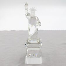 Crystal World # 1017 Lady Liberty 4 inches Tall in Original Box picture