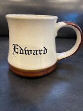 Vintage Edward Stoneware Mug Keep Coffee Hot picture