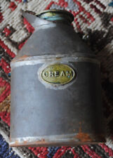 WW1 BRITISH ARMY CREAMER CANTEEN MESS KIT TEA CREAMER BRASS SCREW ON TOP picture