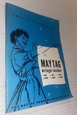 Maytag Wringer Washer Instruction Booklet Manual VTG 1957 E2L E2LP J2L J2LP N2LP picture
