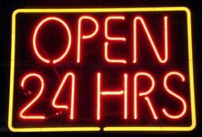 Open 24 Hrs Beer Rectangle 24