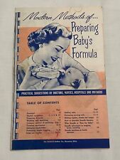 1957 PINK Pyramid Rubber Evenflo Modern Methods Preparing Baby Formula Pamphlet picture