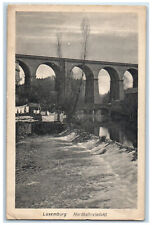 c1920's Northern Railway Viaduct Luxembourg Unposted Antique Postcard picture