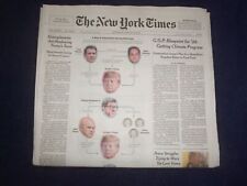 2023 AUGUST 5 NEW YORK TIMES - ENTANGLEMENTS ARE SHADOWING TRUMP'S TEAM picture