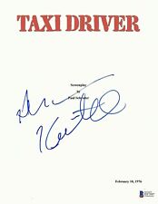 HARVEY KEITEL SIGNED 'TAXI DRIVER' FULL SCRIPT SCREENPLAY AUTHENTIC AUTO BECKETT picture