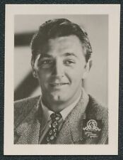 1950-51 LANGA RAMSERIEN ROBERT MITCHUM SWEDISH IDOLBID CARD #133 EX/MT picture