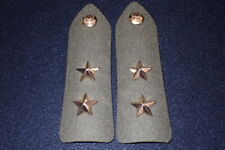 Vintage Egyptian Army 1st Lieutenant Shoulder Board Rank Insignia PAIR Scarce picture