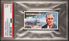 1966 Lyons Maid Famous People Franklin D Roosevelt #20 11bd NM Near-Mint picture