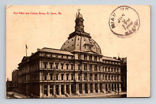 1908 Old Post Office and Custom House Building St. Louis MO Tom Jones Postcard picture