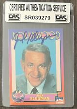 Jack Klugman Autographed Card (Certified Authentic) picture