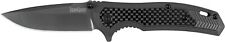 Kershaw Fringe Pocketknife, Steel Blade with Gray Titanium & CF, M-8310, 2nd Fac picture