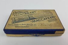 Vintage Isovibrant Maccaferri Fench American Reed EMPTY Box Sax Tenor picture