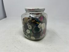 Vtg Old Buttons Lot Of 150+ Mixed Colors Sizes Includes Brights Sewing Crafts picture