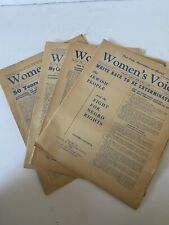 Rare 4 Copies WOMEN'S VOICE Newsletter Lyrl Clark Van Hyning 1958-59 Nationalism picture