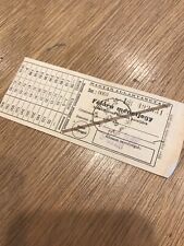1955 Hungarian Railways Ticket Stub Communist Hungary Document Vintage Train picture