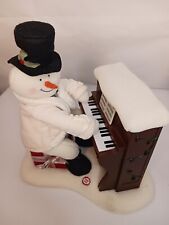 HALLMARK Jingle Pals Plush Piano Playing Singing Snowman 2005 WORKS Read picture