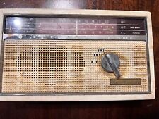 Vintage Hitachi Transistor 8 Radio with Leather Case picture