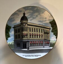 The Old National Bank Martinsburg West Virginia Collectible Plate Berkeley Co. picture