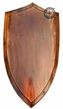 heater Shield Medieval Antique Reproduction Templar Armor Shield knight's 30'' picture