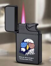 Old Glory Cigar Co. Jet Torch Butane Lighter W/Red Flame/USA Logo picture