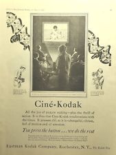 Ciné-Kodak Kodascope Projector Rochester NY The Kodak City Vintage Print Ad 1927 picture