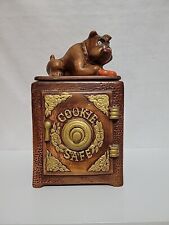 Vintage CALIFORNIA ORIGINALS Bulldog Cookie Safe Cookie Jar (339) picture