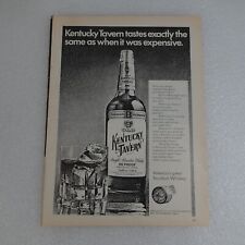 Vintage Print Ad Nikkormat Camera And Kentucky Tavern Whiskey picture