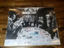 Raimondo Borea Dinner Guest Photograph with guests signatures picture