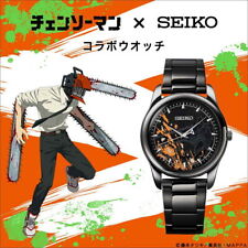 Pre-Order Chainsaw Man x SEIKO Collaboration Wristwatch Stainless Steel Quartz picture