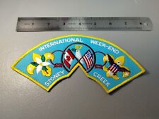 Vintage 1987 Boys Scout International Week-End Stoney Creek Patch VG+ (A3) picture