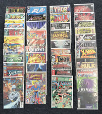 HUGE PREMIUM 100 COMIC BOOK LOT-MARVEL & DC-FREE SHIPPING BAGGED AND BOARDED picture