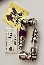 (((Set Of 2))) AMERICANPIPES(tm) High Grade Tobacco Pipes With Small Chamber picture