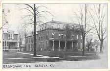 Facade of North Broadway Inn, Geneva, Ohio Postcard picture